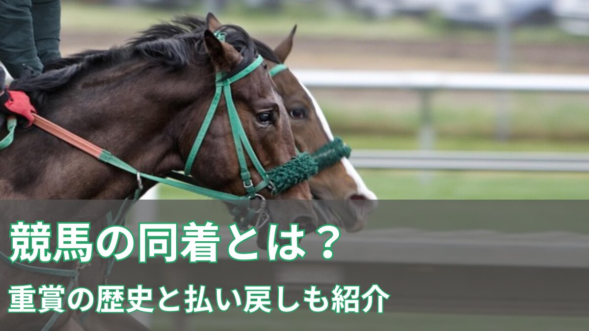 競馬の同着とはのアイキャッチ