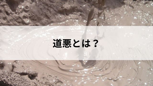 道悪とは?競馬における馬場状態の基礎知識の見出し