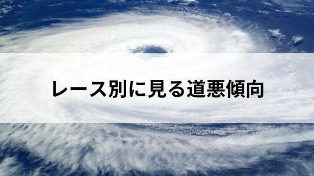 レース別に見る道悪傾向|荒れやすいG1・重賞とは?の見出し