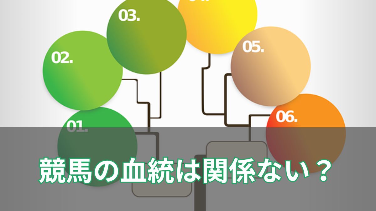 競馬の血統は関係ない？データと実例から分かる本当の影響力のアイキャッチ