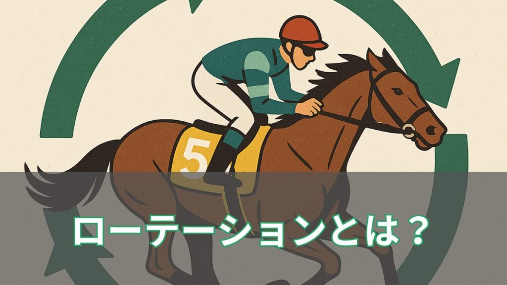 競馬のローテーションとは？王道ローテと休養明け・鉄砲・連闘を徹底解説！のアイキャッチ