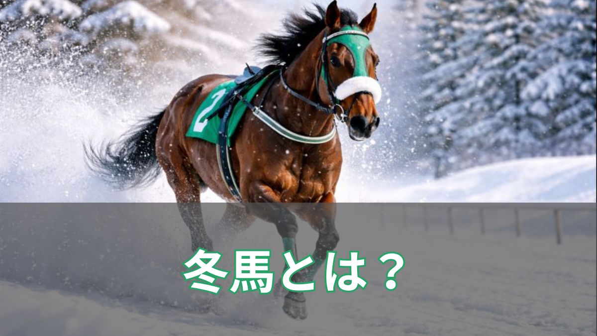 競馬の冬馬とは?寒い時期に強い馬の特徴と見抜き方をわかりやすく解説のアイキャッチ