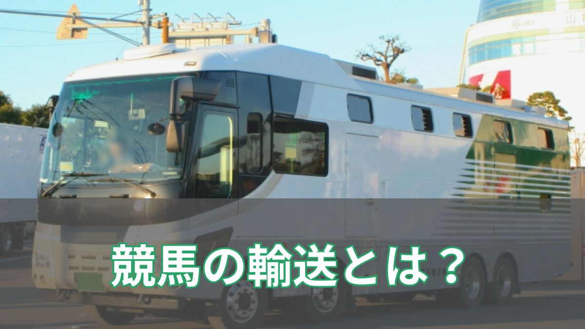 競馬の輸送とは？馬運車の仕組みや馬体重への影響、海外輸送まで解説のアイキャッチ