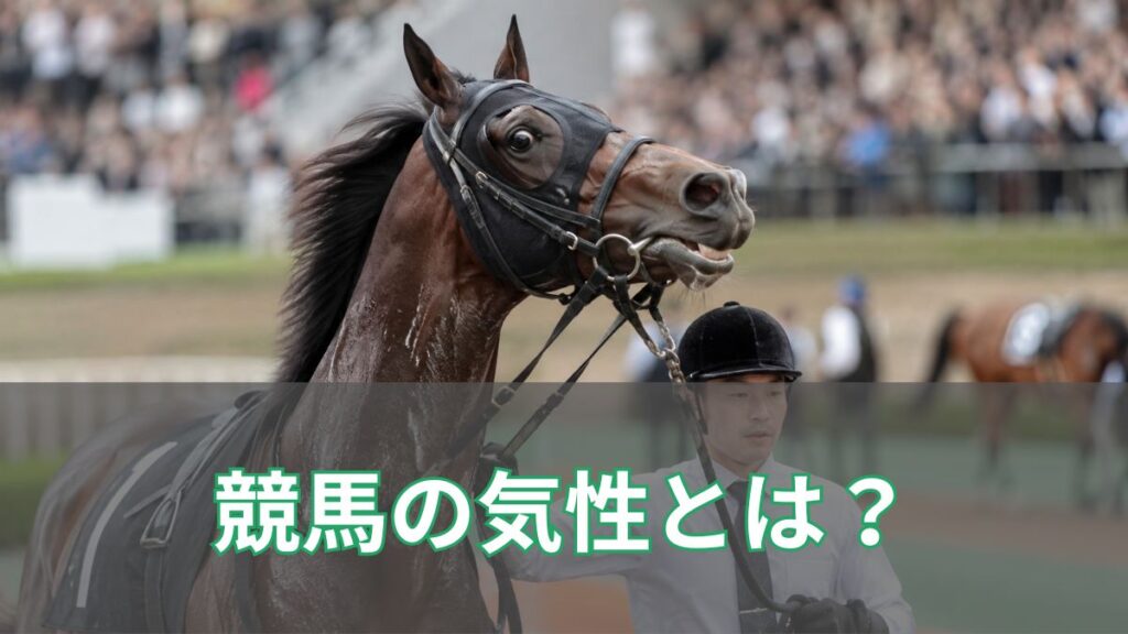 競馬の気性とは?気性難や気性が荒い馬の特徴を初心者向けに解説のアイキャッチ