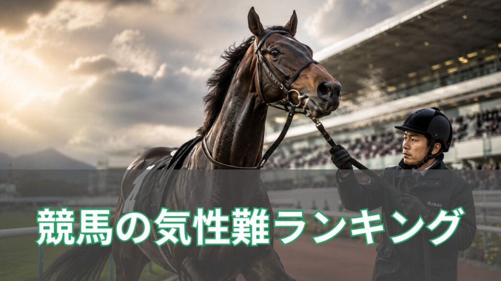 競馬の気性難ランキング5選！意味や特徴を初心者向けに解説のアイキャッチ