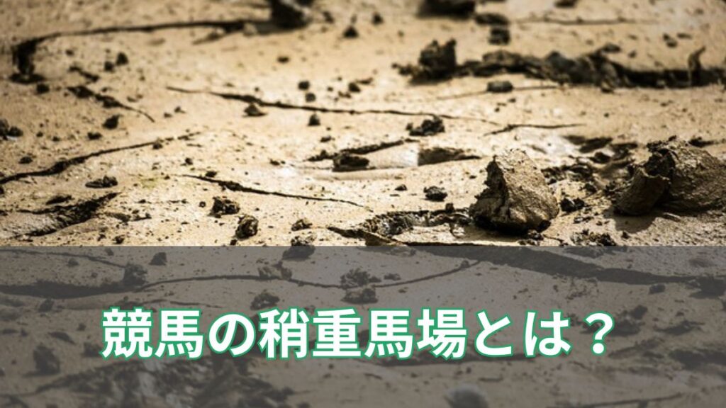 競馬の稍重とは？読み方や芝・ダートへの影響、有利な馬や血統をわかりやすく解説のアイキャッチ