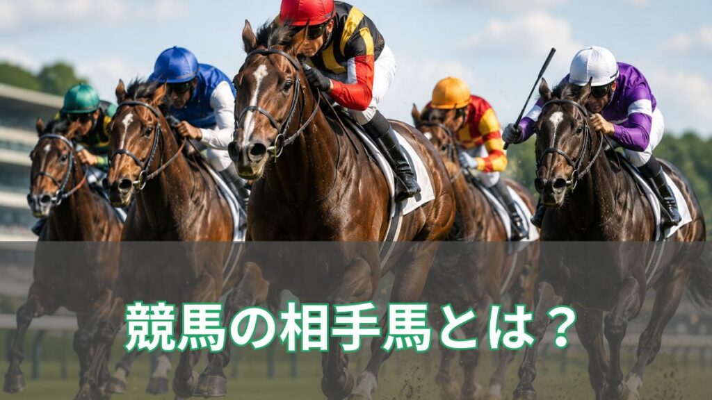 競馬の相手馬とは?本命馬との違いや選び方を初心者向けに解説のアイキャッチ