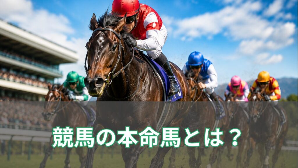 競馬の本命馬とは？意味や選び方を初心者向けに解説のアイキャッチ