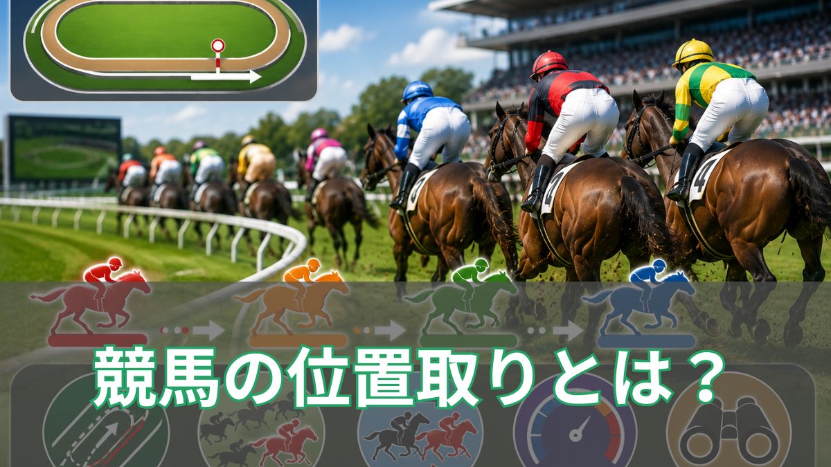 競馬の位置取りとは?重要な理由や予想への活かし方を初心者向けに解説のアイキャッチ