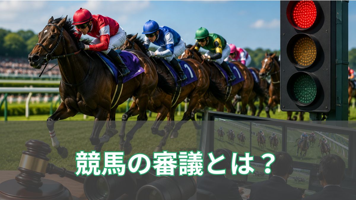 競馬の審議とは?審議ランプや降着・失格が少なくなった理由を初心者向けに解説のアイキャッチ