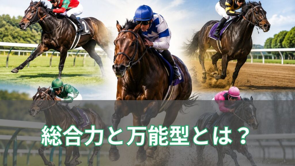 競馬の総合力とは？万能型の馬の特徴を初心者向けに解説のアイキャッチ