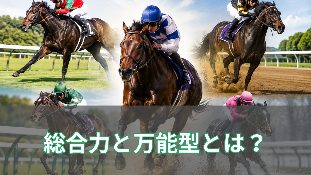競馬の総合力とは?万能型の馬の特徴を初心者向けに解説のアイキャッチ