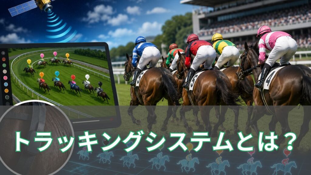 競馬のトラッキングシステムとは?いつから導入されたのか初心者向けに解説のアイキャッチ