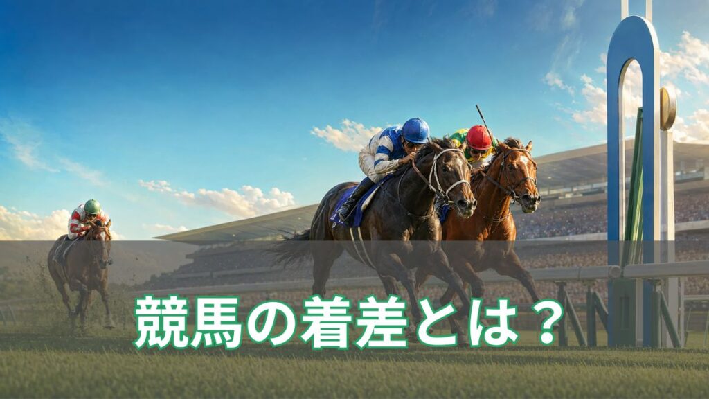 競馬の着差とは?見方・タイム換算とハナやクビの意味を解説のアイキャッチ