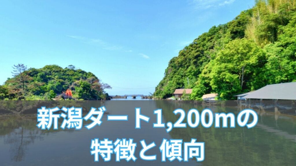 新潟ダート1,200mの特徴と傾向|枠順・血統・タイムから攻略のアイキャッチ
