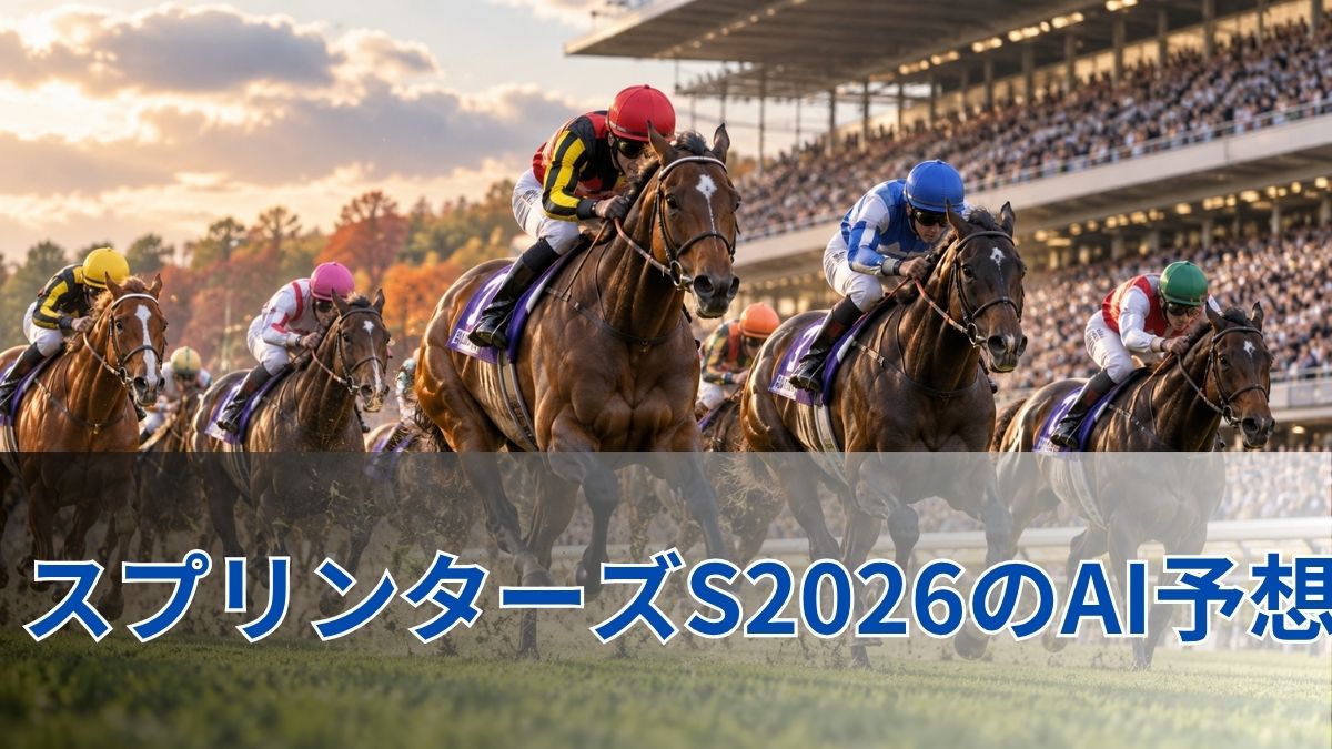 スプリンターズステークス2026のAI予想|指数で見るスプリンターズステークスの注目馬のアイキャッチ